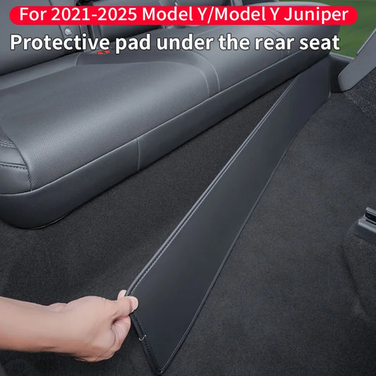 For Tesla Model Y Juniper Seat Kick Pad Cover – Interior Strip Corner Guard Accessories