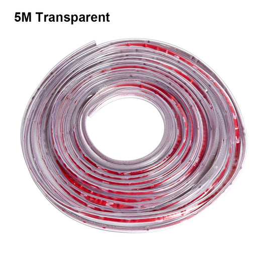 2M/5M/10M Car Door Protector Anti-Collision Strip – U Type Universal High-Quality Rubber Car Door Edge Protection Accessories