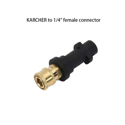 Accessories for Karcher High-Pressure Water Gun K2-K7 – Quick Adapter & Five-Color Foam Pot Nozzle
