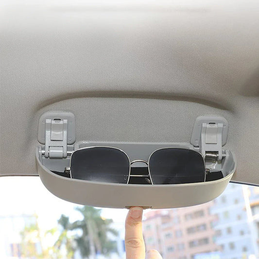 Car Glasses Box Storage Holder for Audi Q3 Q5 Q7 A3 8V 8P S3 A4 B9 B8 A5 A6 C7 C8 C6 A7 A8 2013–2023 Sunglasses Case Accessories